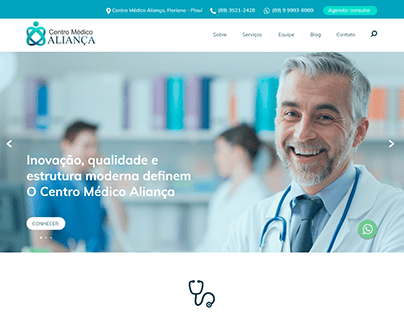 Site Centro Médico