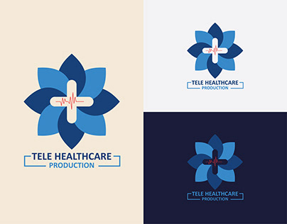 "Tele Healthcare Production" Logo Design