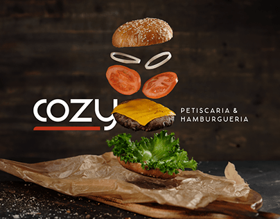 Cozy - Petiscaria e Hamburgueria - Identidade Visual