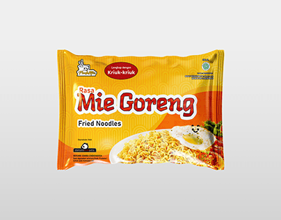"PandaMie rasa Mie goreng" Design Packaging
