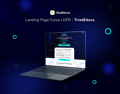 Landing Page Curso LGPD - TriadEduca