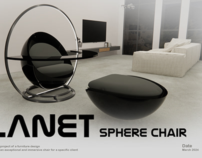 Planet Sphere Chair design