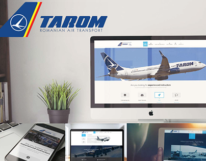 TAROM - Portfolio WEB Design