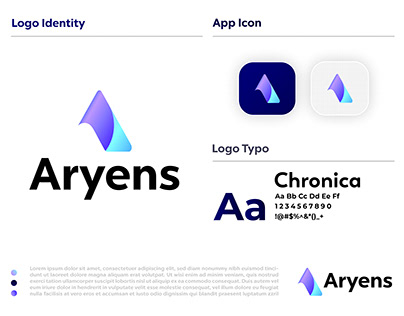Modern A Letter Logo | Branding