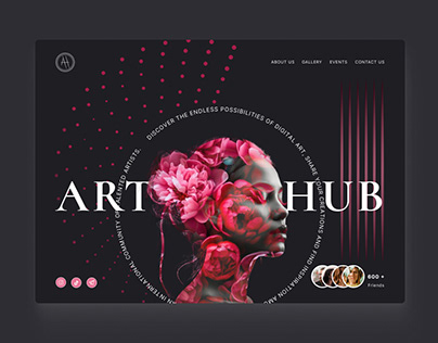 Art Hub Главная страница сайта