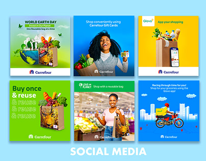 Carrefour :Social Media posts