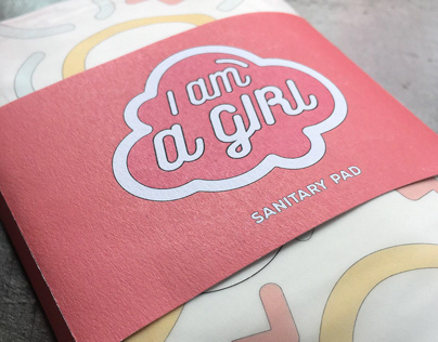 I am A Girl (Sanitary Pad Packaging)
