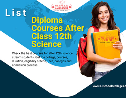 List Diploma Courses After Class 12th Science