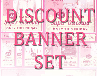 Discount E-commerce Banner Pack