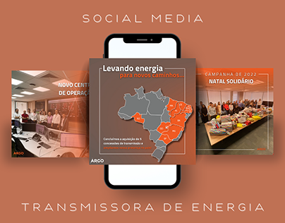 Social Media - Transmissão de energia