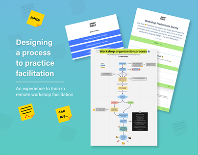 A process to practice facilitation: UX case study