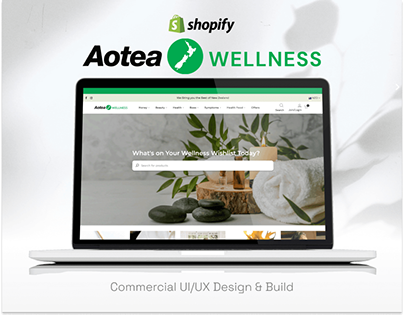 Shopify Commercial UI/UX Design & Build
