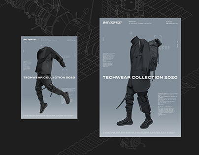 Techwear collection 2020 — Advertising campaign