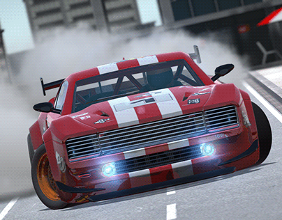 UI Design ,Graphic Design, Creatives for Car Drift Game on Behance