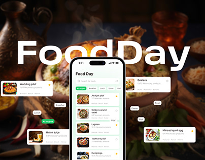 FoodDay - Recipe app