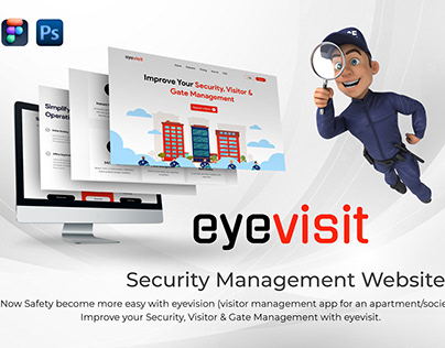 Security Management Website Design (Ui Design)