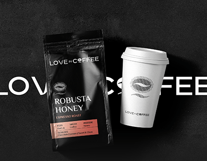 LOVE in COFFEE Branding Design & Packaging| Coffee Shop