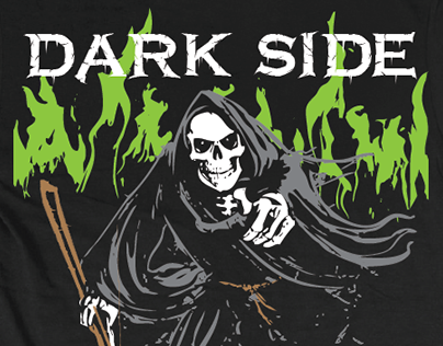 Reaper Dark Side Firefighting T-Shirt
