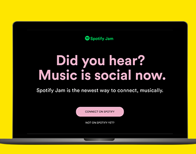 Spotify Jam - In App Music Sharing Feature