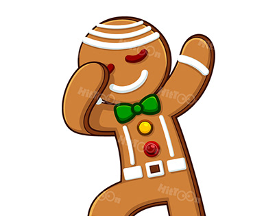 Gingerbread Man Dabbing