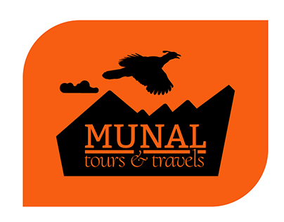 Munal Tours and Travel Logo Designed