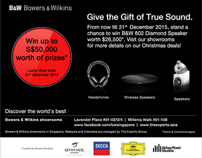 Bowers & Wilkins Southeast Asia