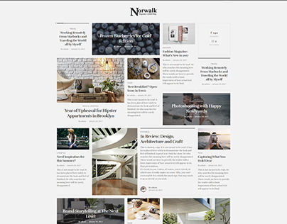 Norwalk - Responsive Magazine-Styled Blog