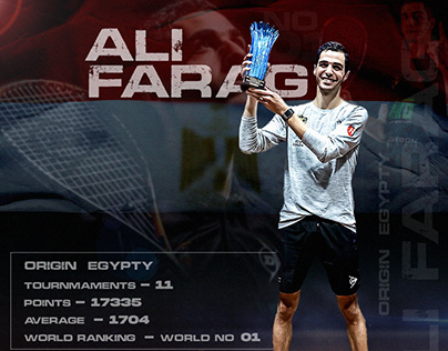 Ali Farag World No. 01
