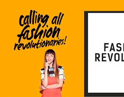 Fashion Revolution Spain 2016. movimento internacional.