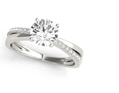 Split Shank Pave Engagement Rings | Elgrissy Diamonds