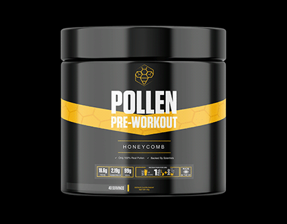 Pollen Protein - Packaging Design
