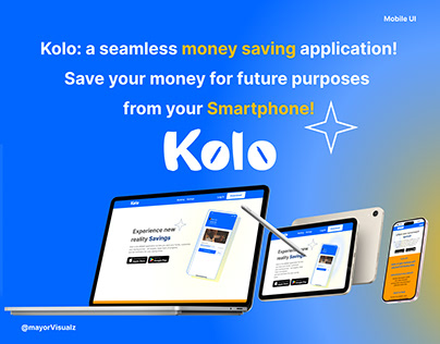 Product Website for Kolo Fintech App