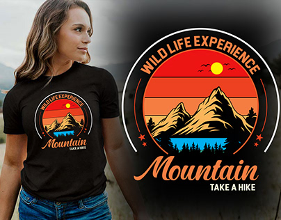 Mountain T-Shirt Design