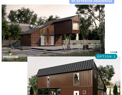 Project thumbnail - Home: Stylish and Sustainable Container House Designs