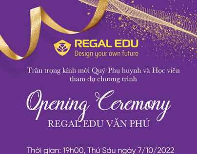 Invitation online - Regal Edu