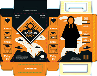 The Poncho Pack - Packaging Design