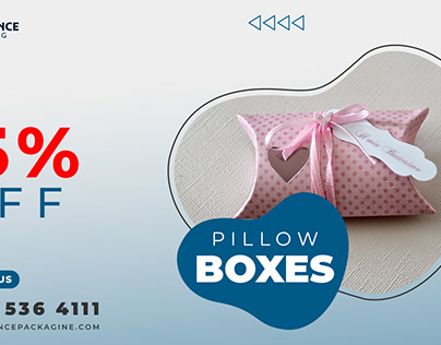 Elevate Your Brand With Custom Pillow Boxes