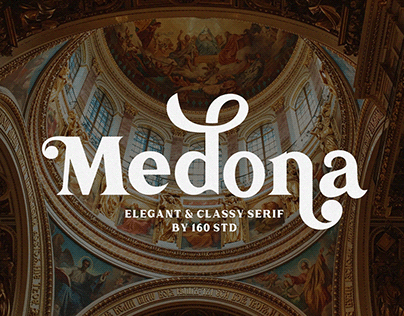 Project thumbnail - Medona Elegant & Classy Serif