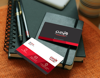 Business Card Design | Azur Solutions