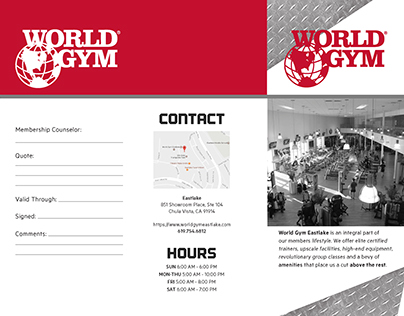 World Gym Eastlake Brochure