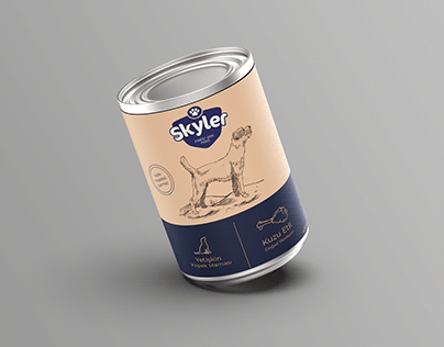 Skyler Dog Food Package Designs
