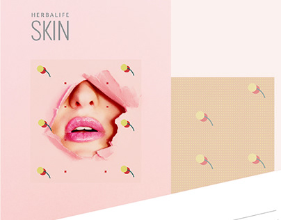 Key-Visual for Herbalife Skin cosmetic line