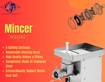 Industrial Meat Mincer Machine