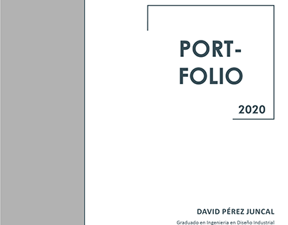 David Pérez Juncal - Portfolio 2020