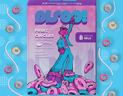 Disco! | Cereal Packaging Design