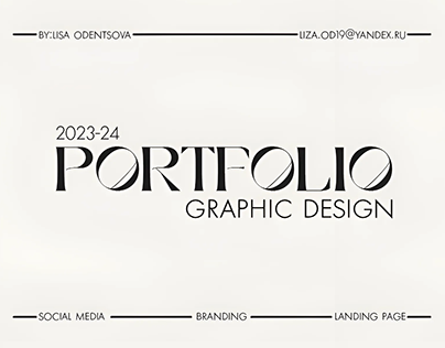 Portfolio|Graphic design|CV|2023-24