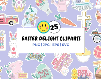 Easter Delight Cliparts