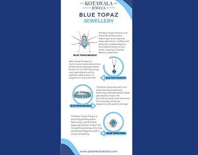 Gems of the Sky: Blue Topaz Jewelry Showcase