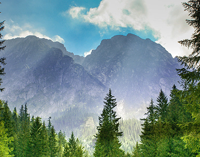 Tatra mountains in Poland