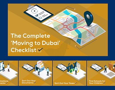 Moving to Dubai Checklist blog visuals